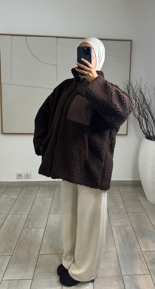 Veste moumoute Marina