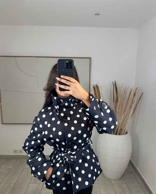 Veste à pois
