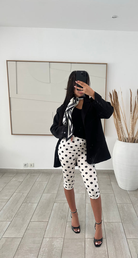 Legging Capri pois
